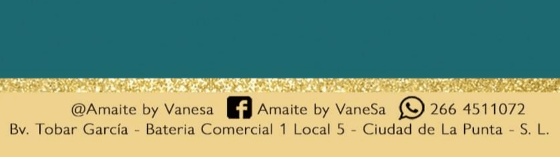 AMAITE BY VANESA  banner