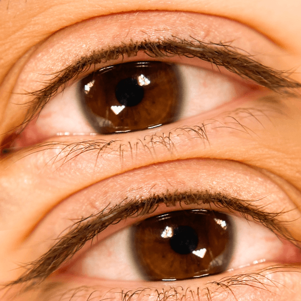 Retoque  Punteado de pestañas 