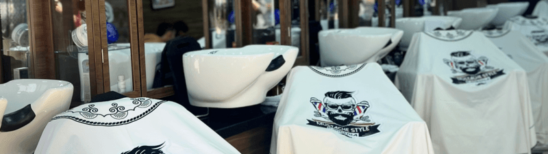  MUSTACHE STYLE BARBERIA banner