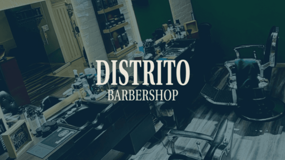 DISTRITO BARBER SHOP banner