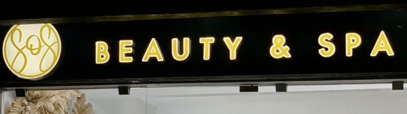 SOS BEAUTY & SPA  banner