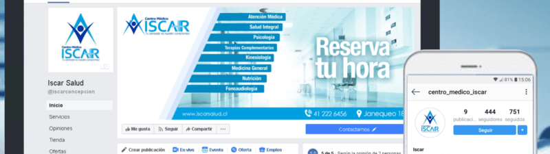 Centro Medico ISCAR banner