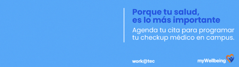 mi Checkup médico en campus banner