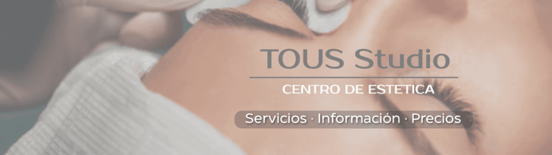 TOUS Beauty Studio banner