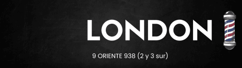 London Barbershop Talca banner