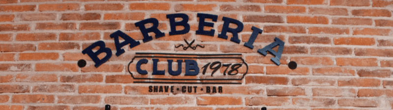 Barberia Club 1978  banner