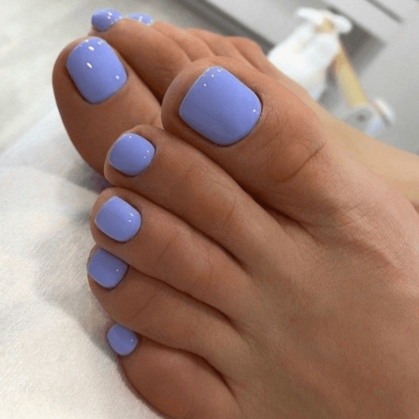 Gel sencillo en pies