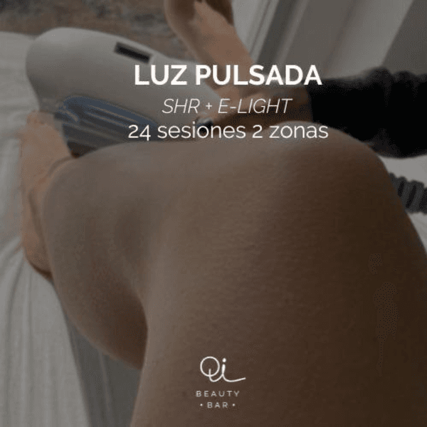 Luz Pulsada 24 sesiones (2 zonas corporales) 