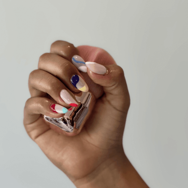 Acrílicas Tips con Gel Color