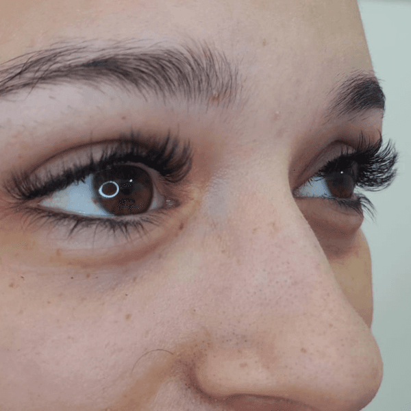 Extenciones de pestañas clásicas,efecto rimel,volumen