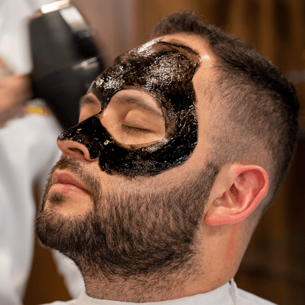 CORTE + MASCARILLA PUNTOS NEGROS