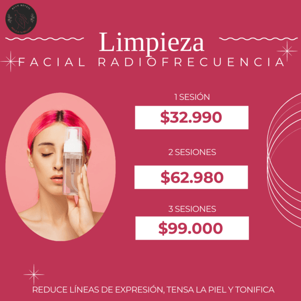 Limpieza facial radiofrecuencia