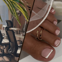 NUEVO! Manicure Rusa + Nivelación + Full Diseño