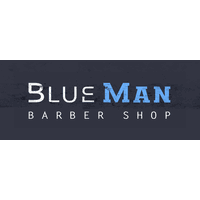 BLUEMAN BARBERSHOP logo