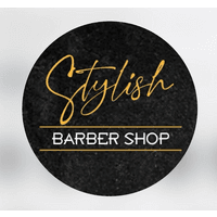 Stylish barber shop logo