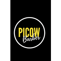 Picow barber logo