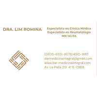 DAR Medicina Integral de Dra. Romina Lim logo