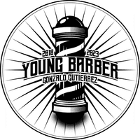 YOUNG BARBER logo