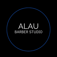 ALAU BARBER STUDIO logo