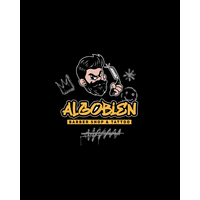 ALGOBIEN BARBERSHOP &TATTOO logo