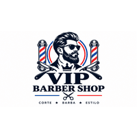 VIP BARBER SHOP logo