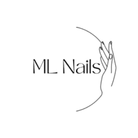Negocio de Male Lecuona (ML NAILS) logo