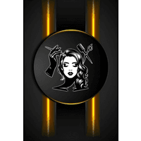 Barbería y salón oreana Vargas  logo