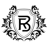 RB BARBER SHOP logo