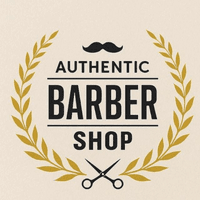 AUTHENTIC BARBERIA logo