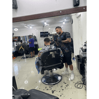 Barber shop jesus.  logo