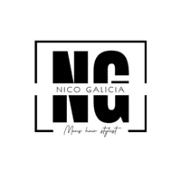 Nicolás Galicia mens hair stylist  logo