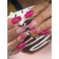 Vk nails  logo
