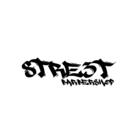 STRE3T BARBER logo