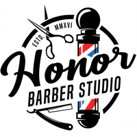 HONOR BARBER STUDIO logo