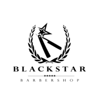 Black Star Barbería  logo