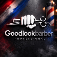 Good look barber logo