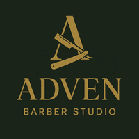 ADVEN BARBER STUDIO  logo
