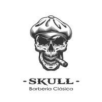 SKULL BARBER CHICUREO  logo