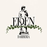 Edén Barbería logo
