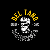 DEL TANO BARBER logo