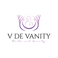 V de Vanity logo