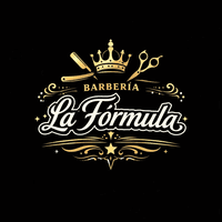 BARBERÍA LA FÓRMULA  logo