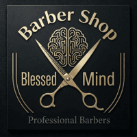 Barbería Blessed Mind Alamos logo