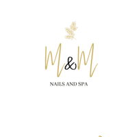 M&M Nails And Spa logo