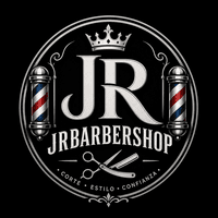 JR BARBER SHOP logo