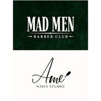 Amé Nails Studio / Mad Men Barber Club logo