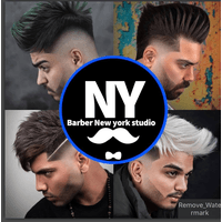 Barber y estetica NEWYORK  logo