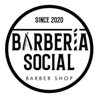 Barberia social.  logo