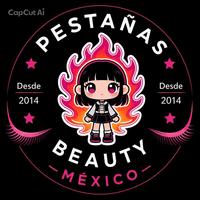 Pestañas Beauty México  logo