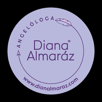 DIANA ALMARÁZ ANGELÓLOGA logo